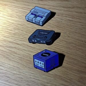 🕹 Retro Gaming Set 🎮 ( 8 pins included)